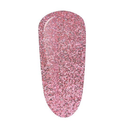 GEL POLISH Nº 2345 FLASH DUST PINKIE glitter 10ml.