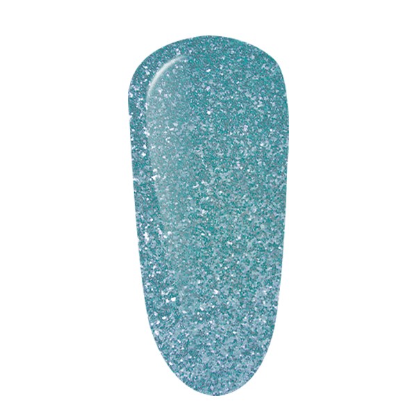 GEL POLISH Nº 2346 FLASHTURQUOISE glitter 10ml.