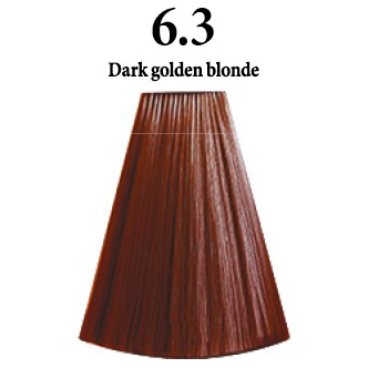 INIMITABLE COLOR       6.3 DARK GOLDEN BLONDE - RUBIO OSCURO DORADO - 100 ml.