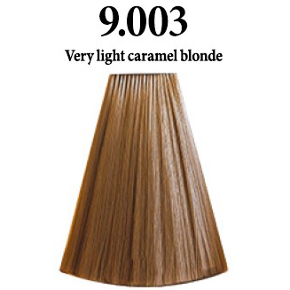 INIMITABLE COLOR       9.003 VERY LIGHT CARAMEL BLONDE - RUBIO CLARISIMO CARAMELO - 100 ml.