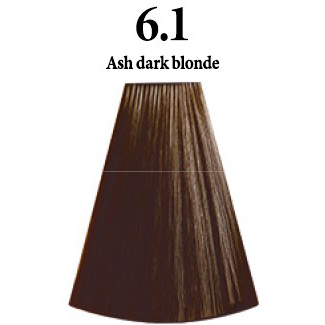 INIMITABLE COLOR       6.1 ASK DARK  BLONDE - RUBIO OSCURO CENIZA - 100 ml.