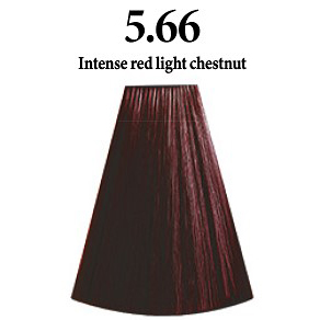 INIMITABLE COLOR       5.66 INTENSE RED LIGHT CHESTNUT - CASTAÑO CLARO ROJO INTENSO - 100 ml.