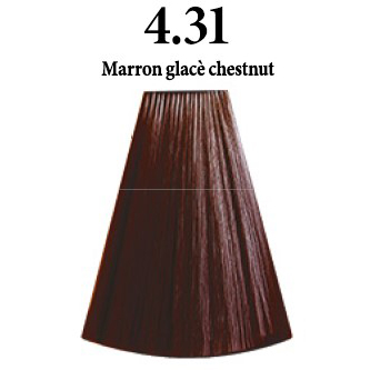 INIMITABLE COLOR       4.31 MARRON GLACE CHESTNUT - CASTAÑO MARRON GLACE - 100 ml.