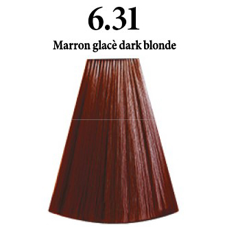 INIMITABLE COLOR       6.31 MARRON GLACE DARK BLONDE - RUBIO OSCURO MARRON GLACE - 100 ml.