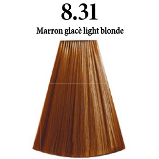 INIMITABLE COLOR       8.31 MARRON GLACE LIGHT BLONDE - RUBIO CLARO MARRON GLACE - 100 ml.