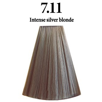 INIMITABLE COLOR       7.11 MEDIUM INTENSE SILVER BLONDE - RUBIO MEDIO PLATA INTENSO - 100 ml.